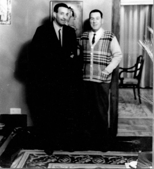 Perón y Lorenzo egrises